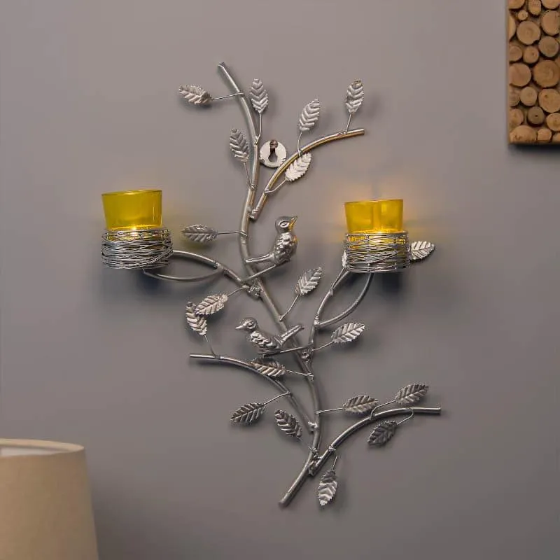 Argentum Stem Candle Holder Votive - Yellow media 1
