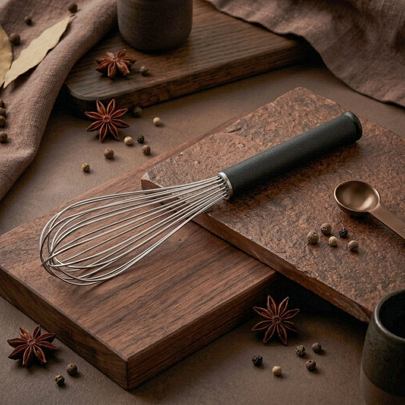 Nylon Plastic Handle Whisk media 4