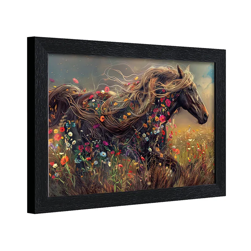 Floral Horsepower Wall Painting media 7