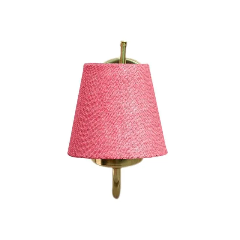 Galora Gale Fabric & Metal Wall Lamp - Pink media 4