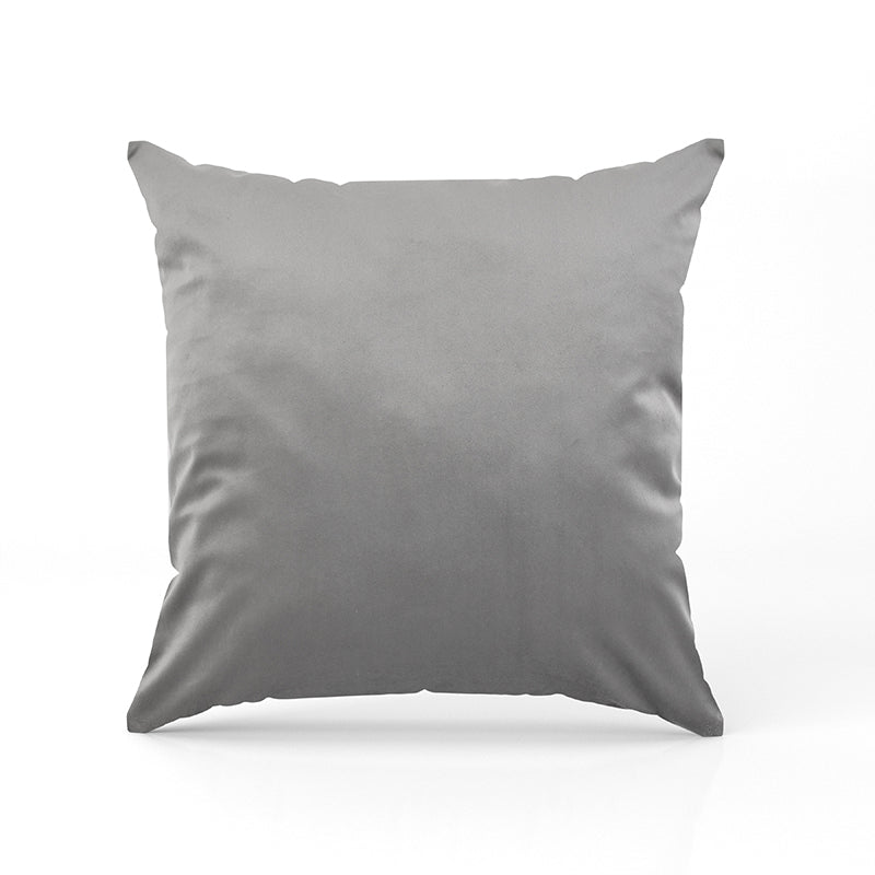 Vintara Velvet Cushion Cover (Grey) - Set Of Five media 5