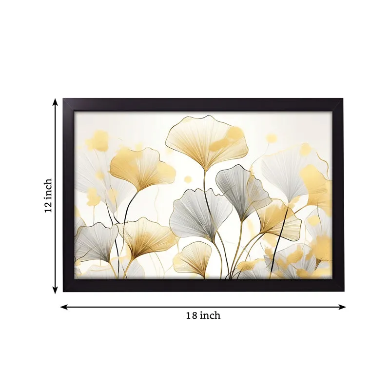 Lunaria Bloom Wall Painting media 4