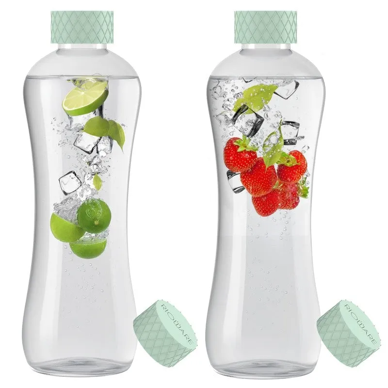 Rioware GoHydra Water Bottle (Green, Blue, 1000 mL Each) - Set Of Four media 3