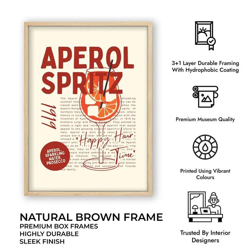Whisk Words Archival Canvas Wall Art - Brown media 12