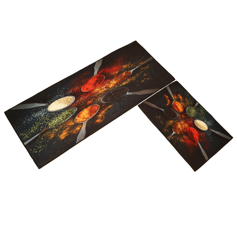Spice Splash Kitchen Nylon Runner Rug - Set Of Two media 3
