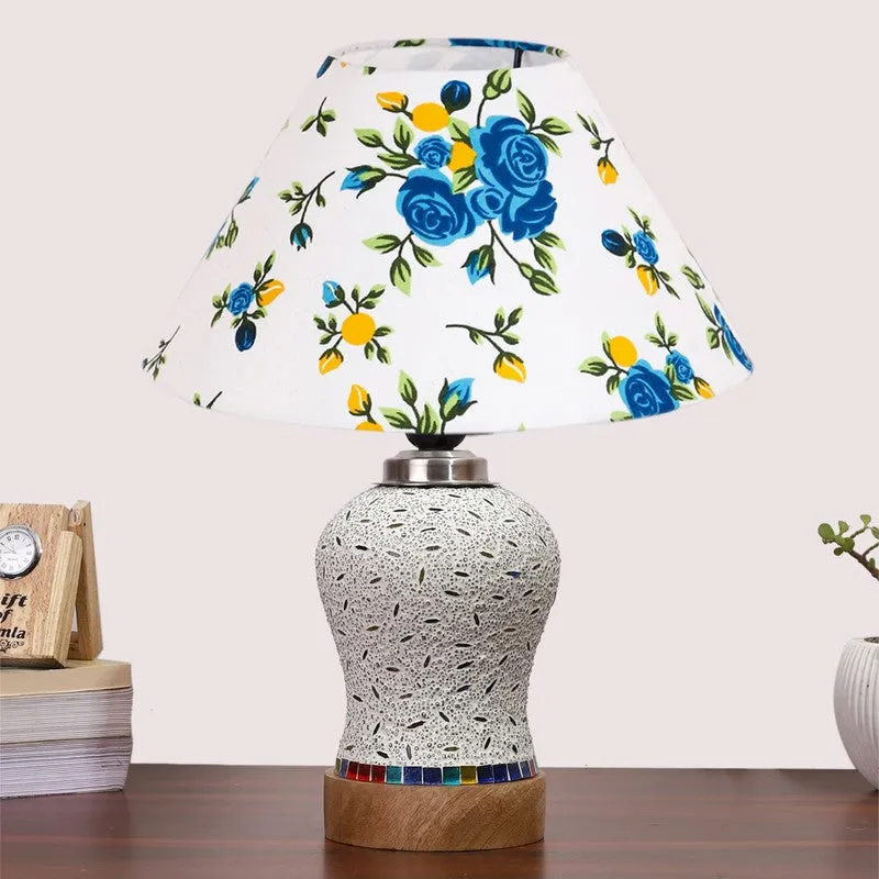 Nivora Fleur Wooden Table Lamp - Multicolor media 4