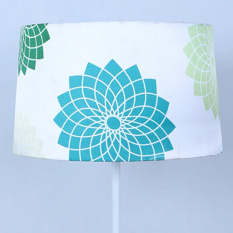 Akari Printed Metal Floor Lamp - White media 4