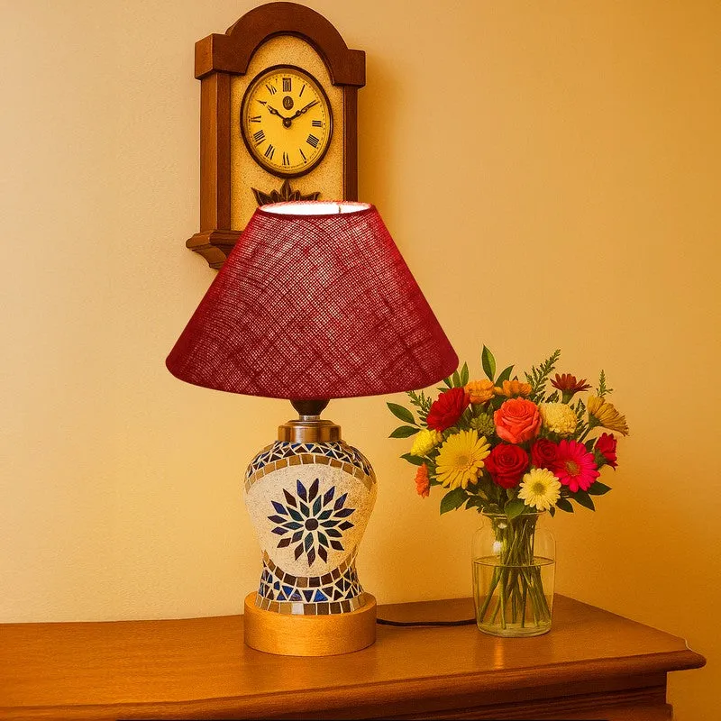 Lumon Wooden Table Lamp - Multicolor media 1