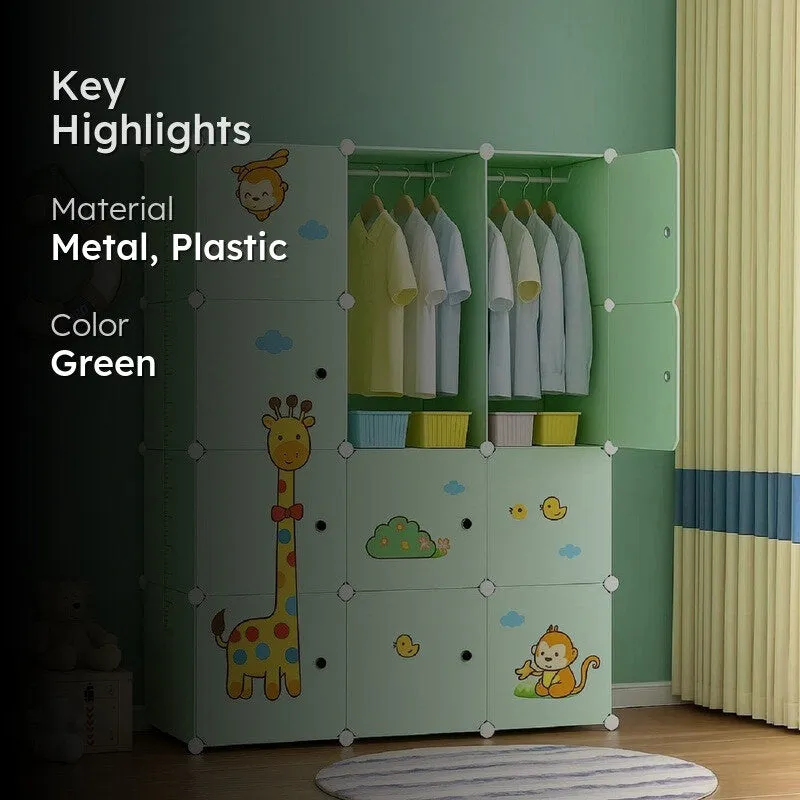 HomeEase Metal & Plastic Racks - Green media 2