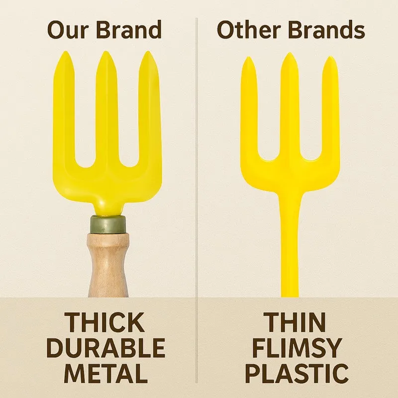 Gardenix Iron Planting Scoop - Yellow media 6