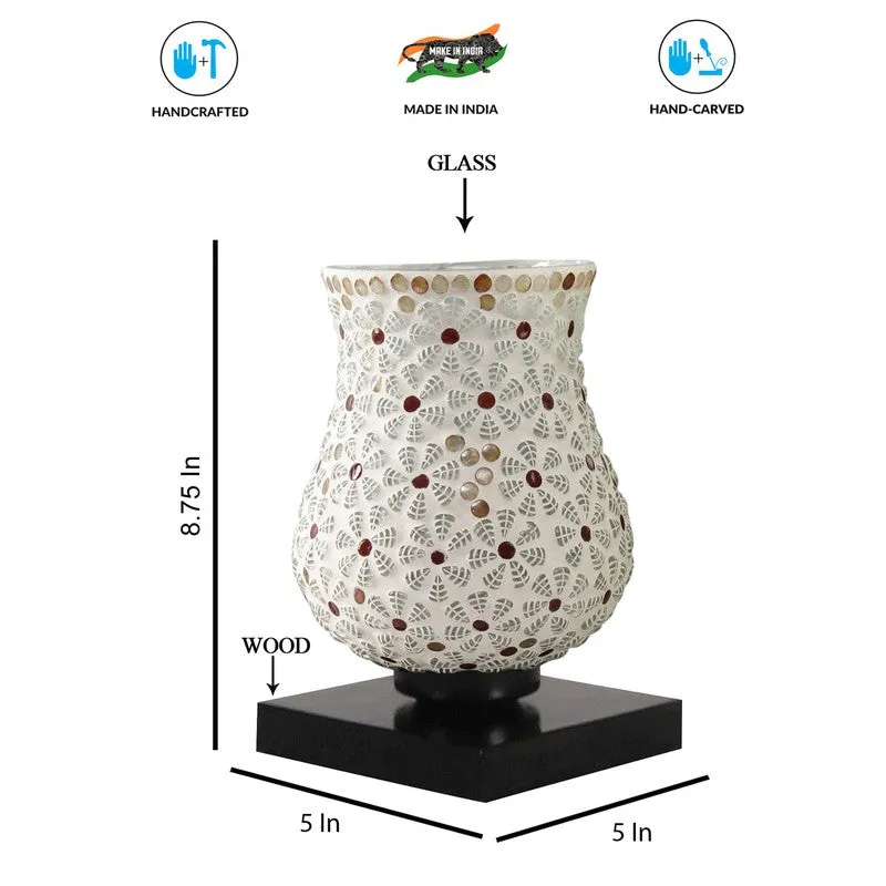 Radient Mosaic Glass Table Lamp - Multicolor media 8