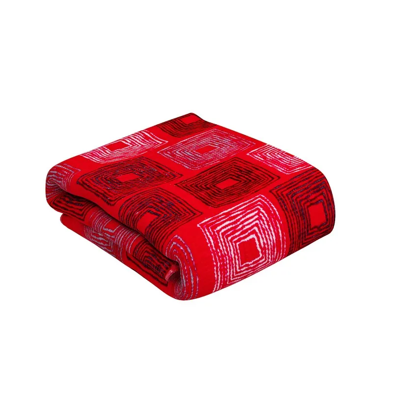 Monte Carlo Crimson Geometry Blanket - 800 GSM media 6
