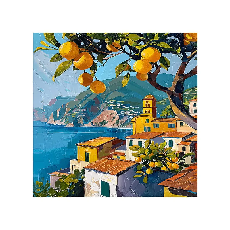 Village Orchards Poly Canvas Wall Painting media 5