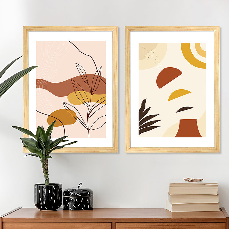 Autumn Vibrance Wall Art With Frame - Set Of Two media 4