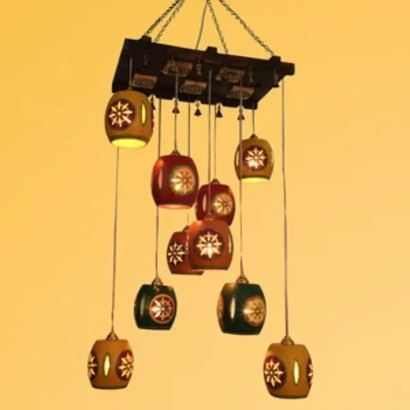 Shuaila Ethnic Ceiling Lamp media 3