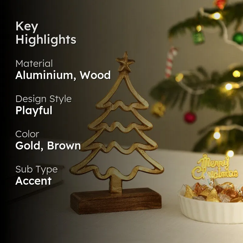Starcrest Aluminum Christmas Tree Showpiece media 2