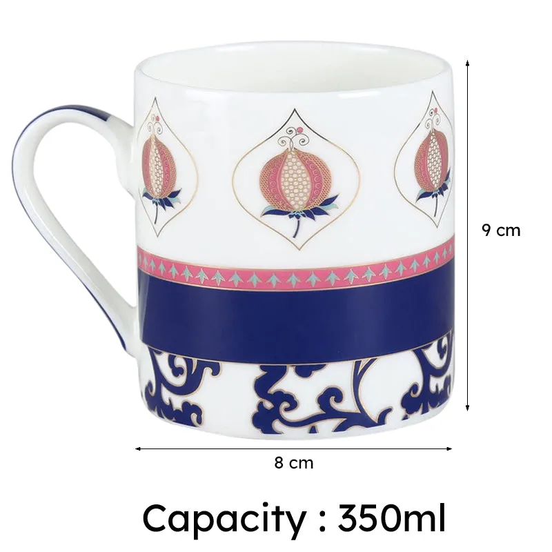 India Circus Circus Infinite Bone China Coffee Mug (350 mL Each) - Set Of Two media 7