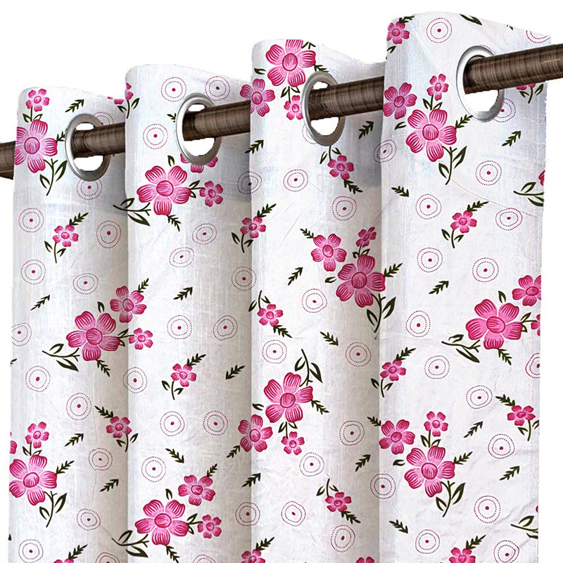 Eleonora Floral Cotton Curtain media 5