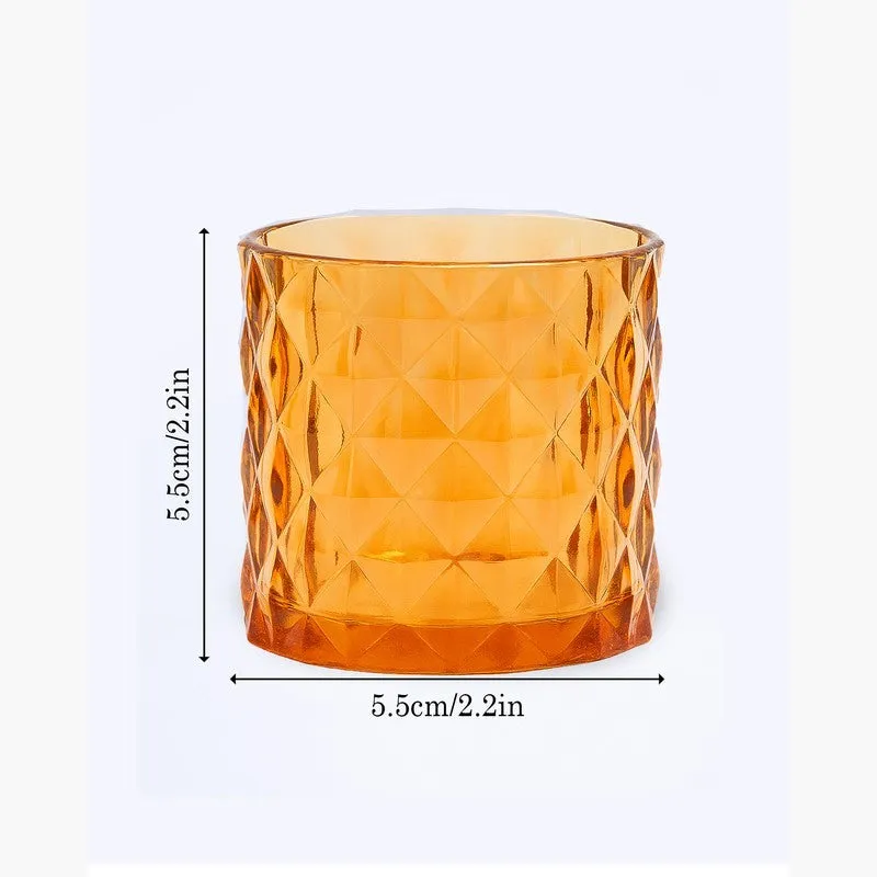 AuraLume Multi Choice Candle Holders (Yellow) - Set Of Four media 10