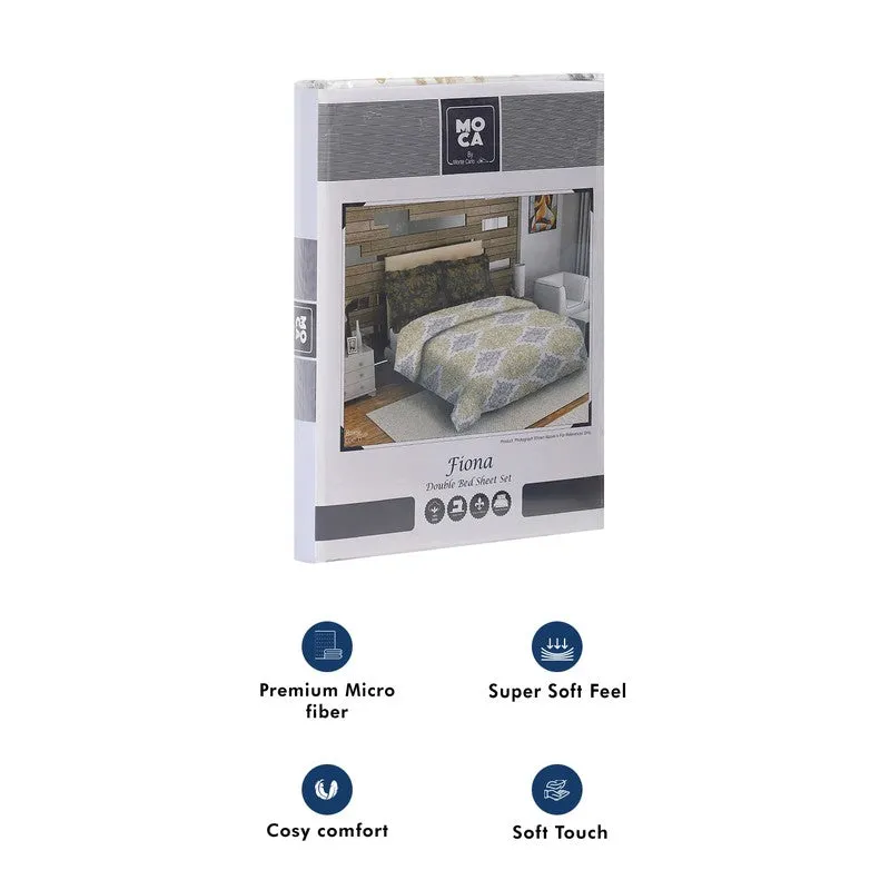 Monte Carlo Dio Mandala Cotton Bedsheet (Black,Yellow) - 104 TC media 10