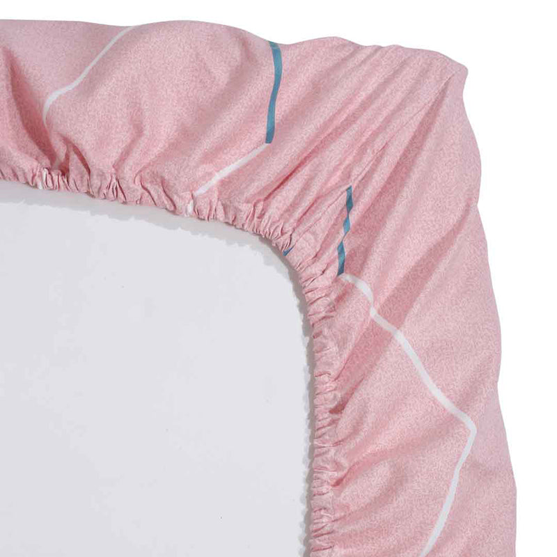 Spatial Beams Geometric Bedsheet - 130 GSM media 6