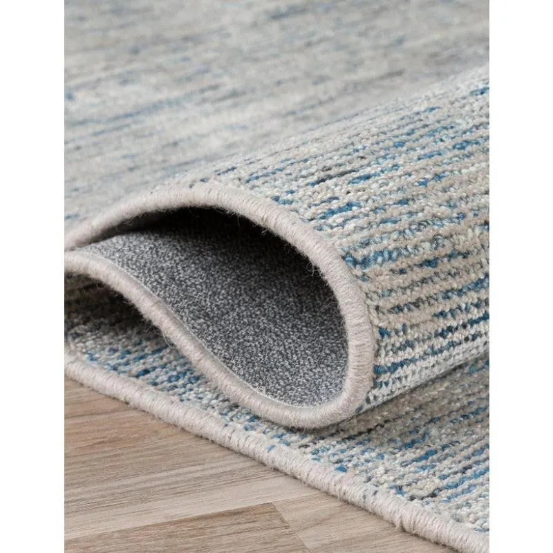 Heritage Hand Loomed Wool Rug - Blue media 6