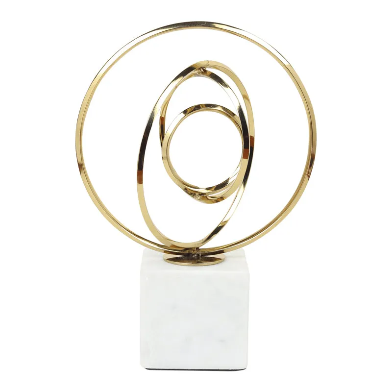 Circle Seam Showpiece - Gold media 3