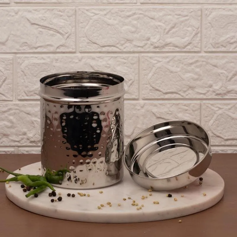 Vintage Charm Storage Canisters (11 L Each) - Set Of Two media 4