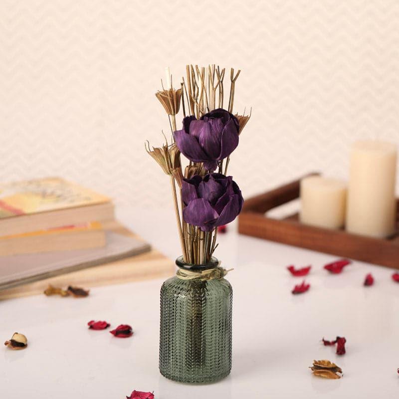 Dried Flowers & Leaves · Glass