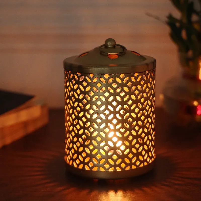 Lattice Tealight Candle Holder - Set Of Two media 5