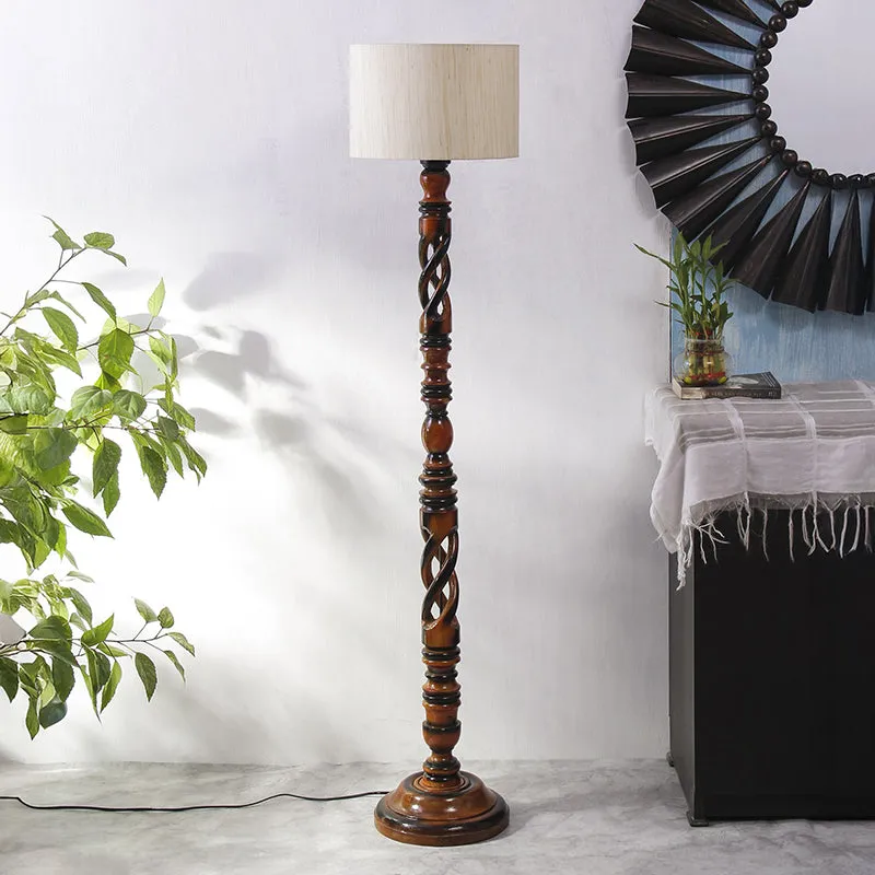Twilight Treasures Floor Lamp - Cream media 4