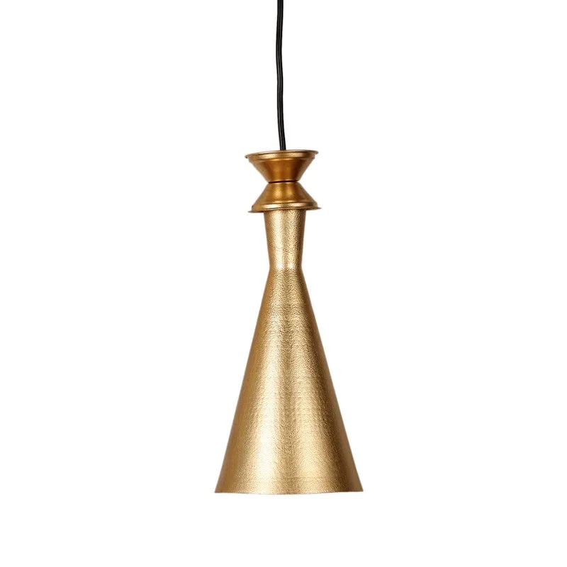 Luxe Cone Iron Ceiling Lamp media 6