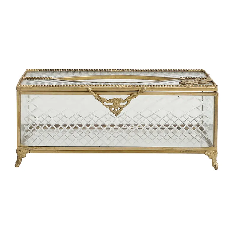 Adorna Tissue Holder - Gold media 3