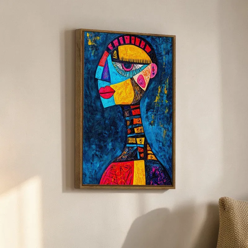 Neo Muse Canvas Wall Art With Frame media 3