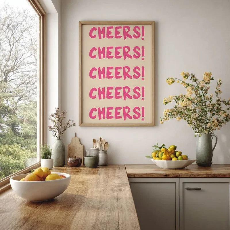 CheersLoop Archival Canvas Wall Art - Brown media 5