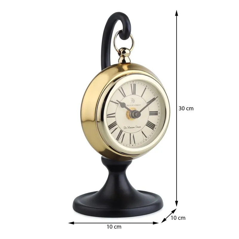TimeLuxe Table Clock - Gold media 8