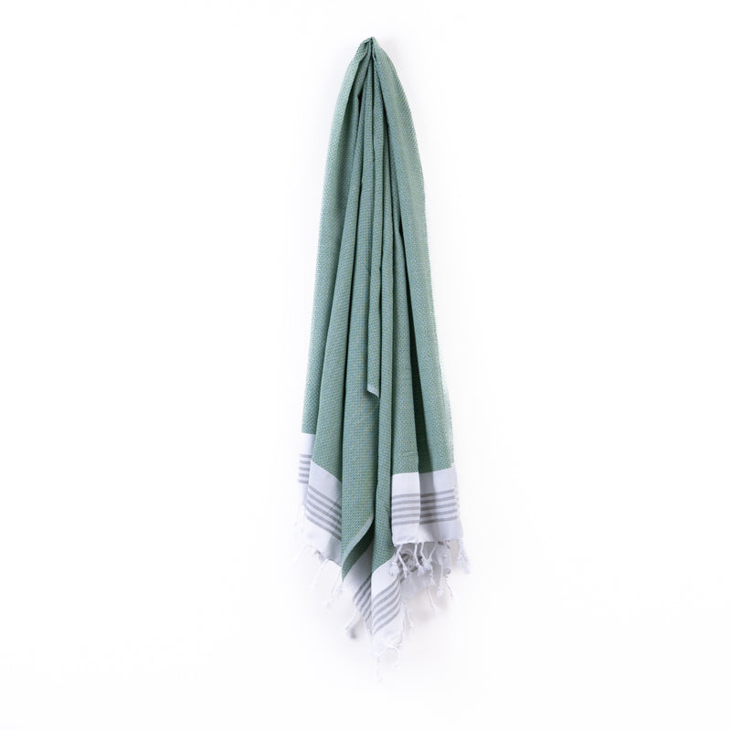 Cosy Kotty Bath Towel - Sap Green media 4