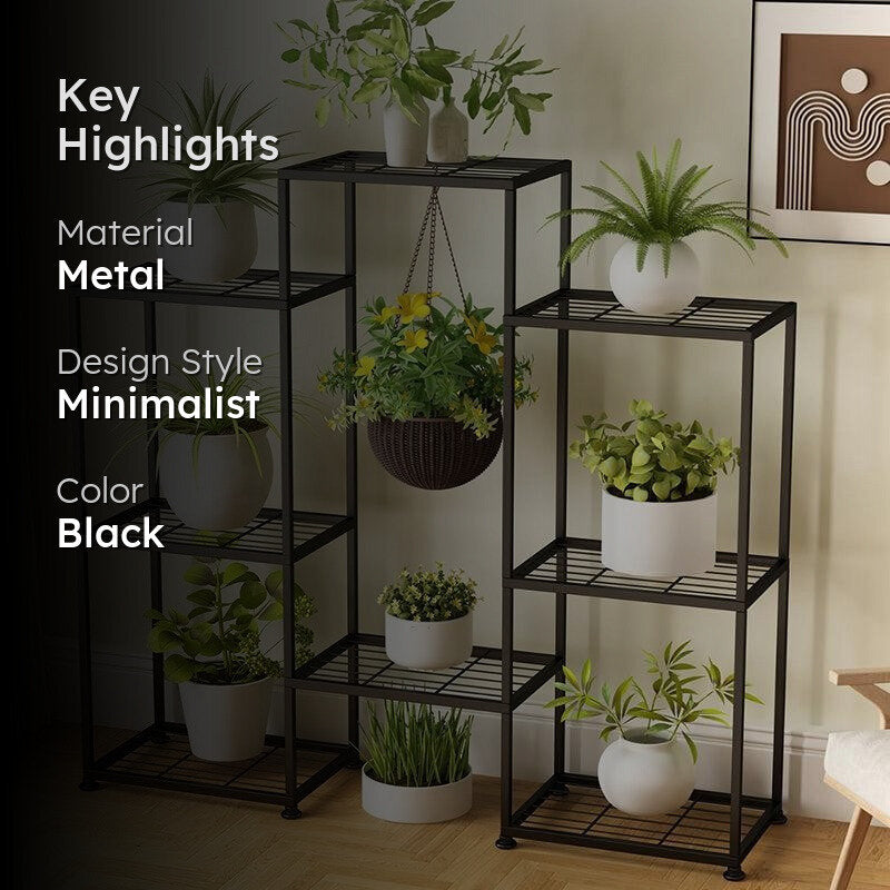 Timber Tier Metal Planter Stand media 2