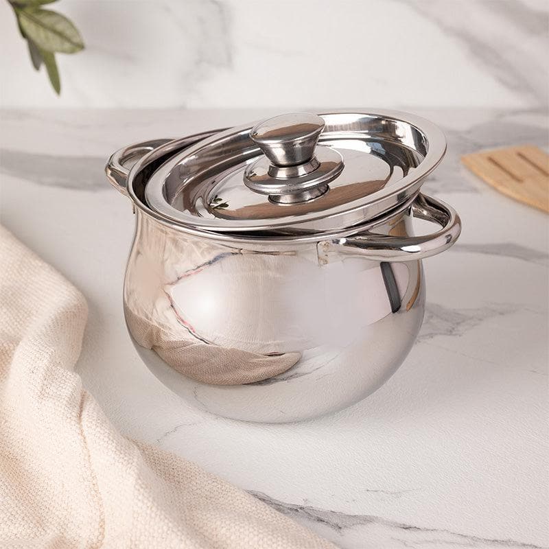 Suka Handi With Lid - 1200 mL / 5 Inches media 3