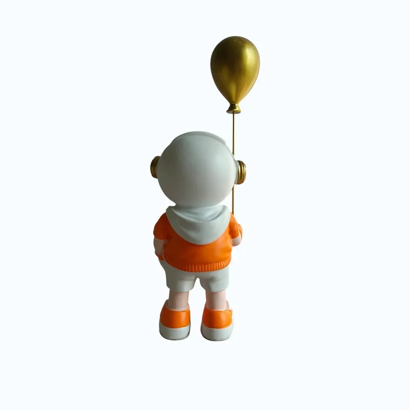 Astro Buddy Showpiece - Orange - 4