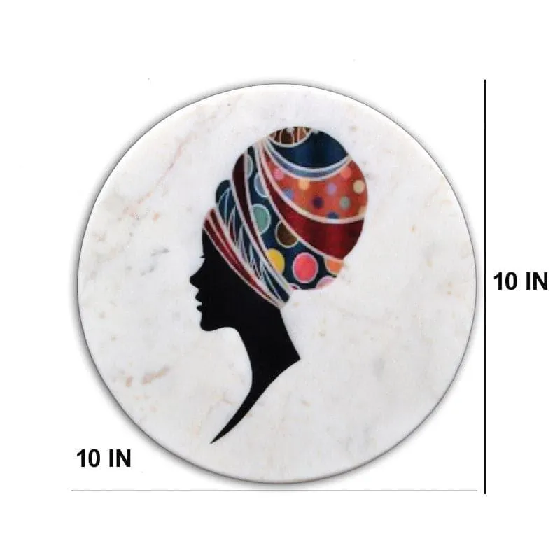 Tribal Charm Printed Marble Wall Accent media 5