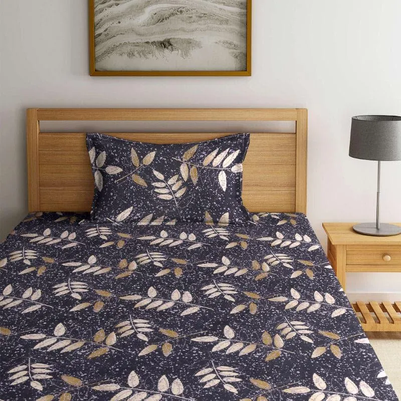 Siphera Floral Bedsheet - 150 GSM media 1
