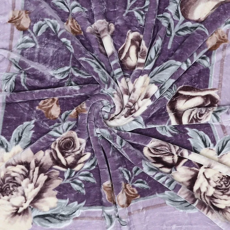 Monte Carlo Violet Embrace Blanket - 600 GSM media 7