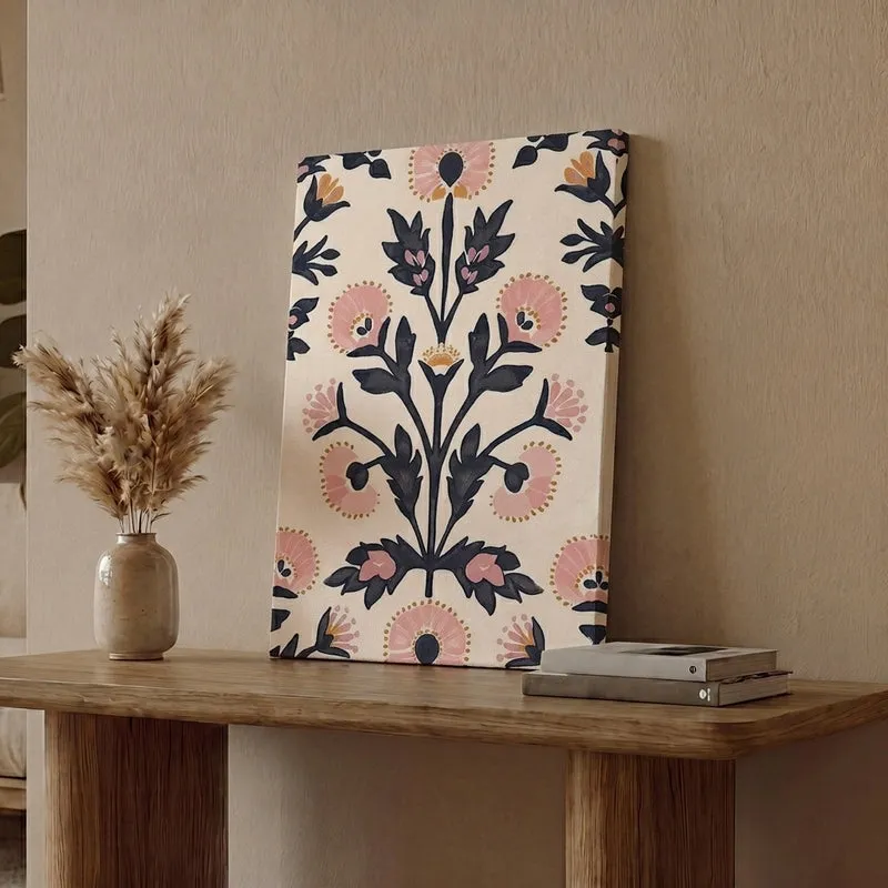 Dilnaz Canvas Floral Wall Art media 1