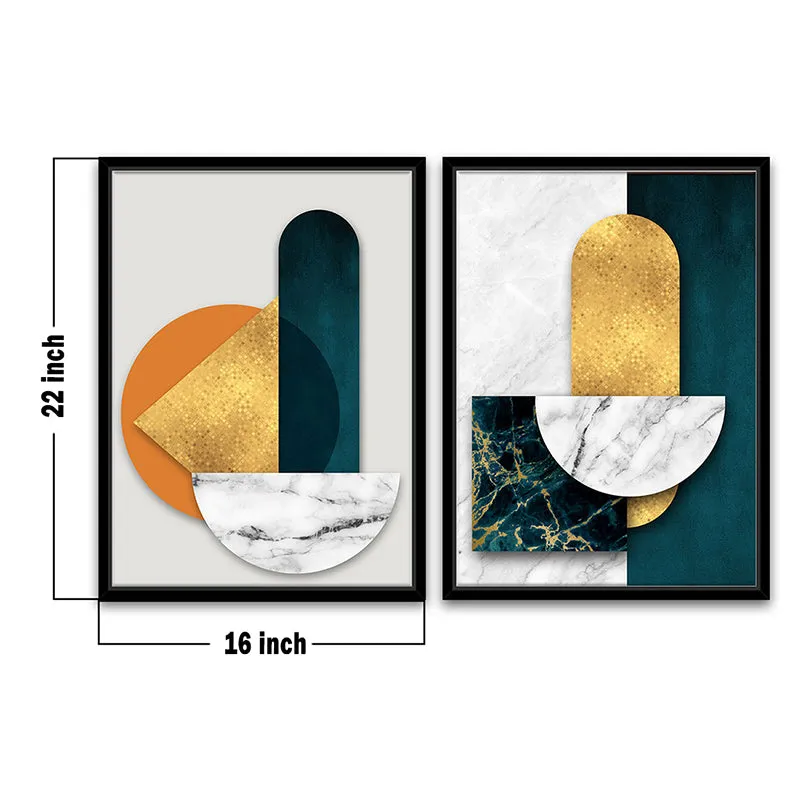Luxe Curves Wall Art - Set Of Two media 4