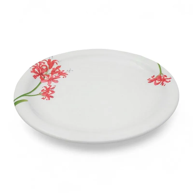 Orchid Blossom Melamine Dinner Plates - Set of Six - 5