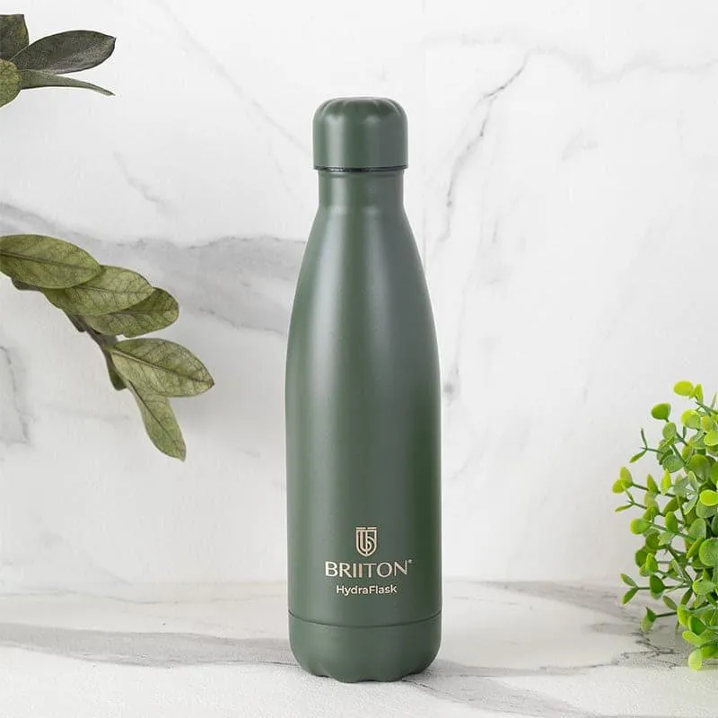 Aqua Zen Bliss Hot & Cold Thermos Water Bottle (Green) - 500 mL media 1