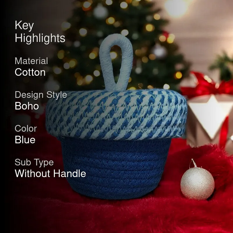 Veeka Cotton Storage Basket media 2