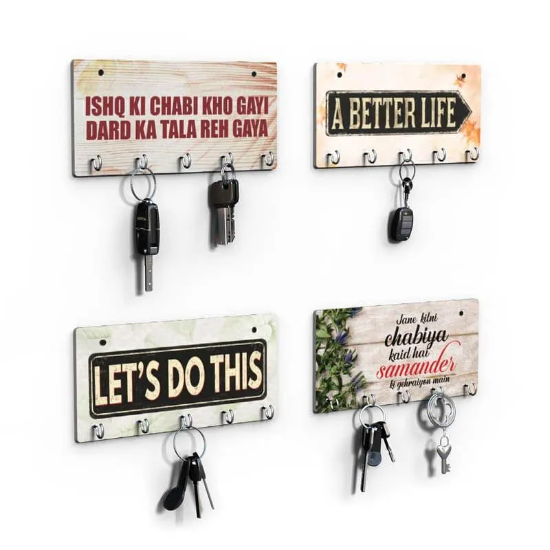 Derva Inspire Key Holder - Set Of Four media 4