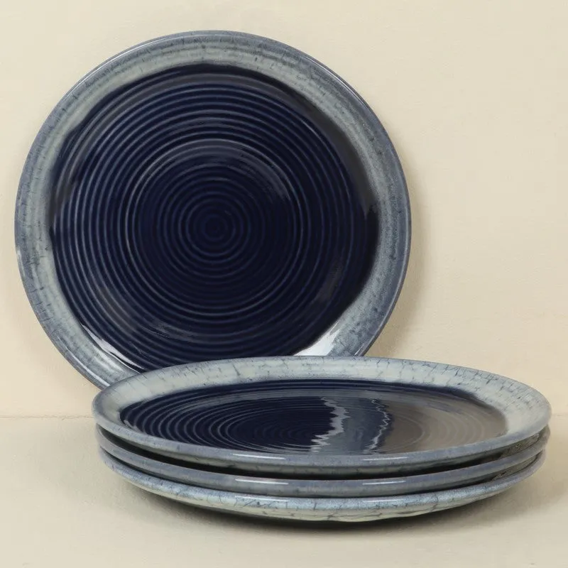 Seravelle Dinner Plate (Blue) - Set of Eight media 3